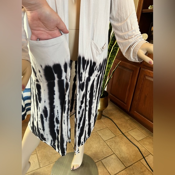 Torrid Super Soft Cardigan Duster Tie Dye Size 2 - Picture 3 of 11
